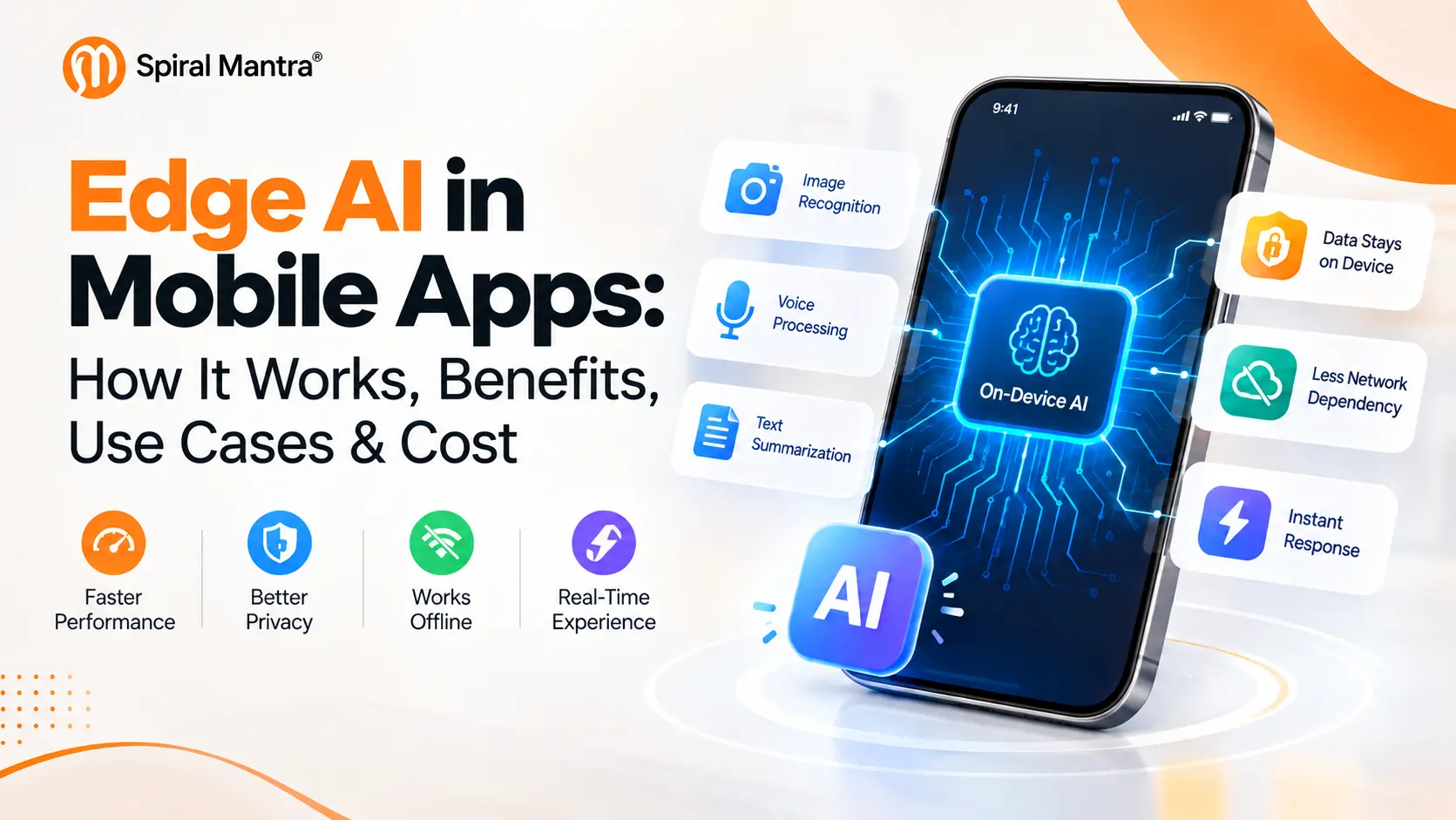 Edge AI in Mobile Apps: How It Works, Benefits, Use Cases & Cost